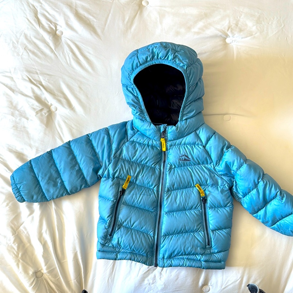 LL Bean Toddler Ultralight 650 Down Jacket